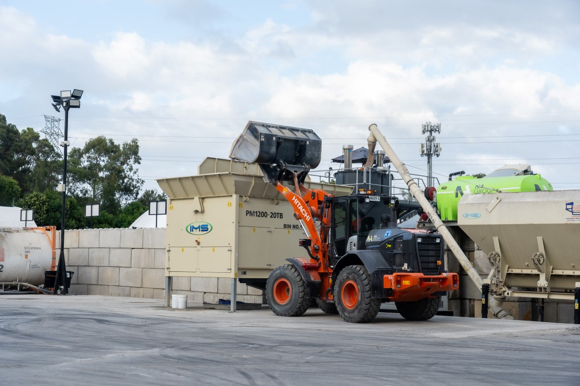 Sand stabilisation production